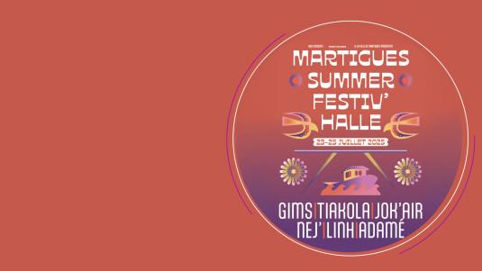  Affiche Martigues Summer Festiv’Halle